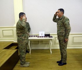 Zakir Həsənov qoşunların döyüş qabiliyyətinin artırılması məqsədilə tapşırıqlarını verib