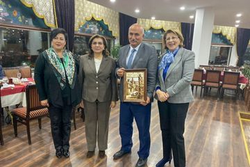 UNEC tələbələri Ankarada çıxış ediblər