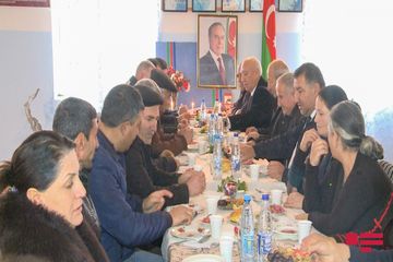 Ağdamda Heydər Əliyevin anım günü qeyd olunur - FOTOSESSİYA