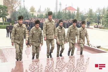 Ağdamda Heydər Əliyevin anım günü qeyd olunur - FOTOSESSİYA