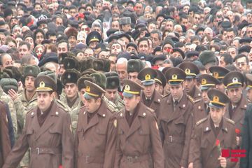 Ağdamda Heydər Əliyevin anım günü qeyd olunur - FOTOSESSİYA