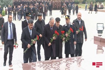 Ağdamda Heydər Əliyevin anım günü qeyd olunur - FOTOSESSİYA