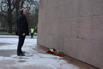 Elmar Məmmədyarov Latviyanın Xarici İşlər naziri Edqars Rinkeviçslə görüşüb