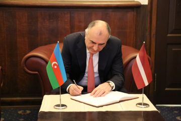 Azərbaycanla Latviya arasında mövcud əməkdaşlıq və gələcək perspektivlər barəsində fikir mübadiləsi aparılıb