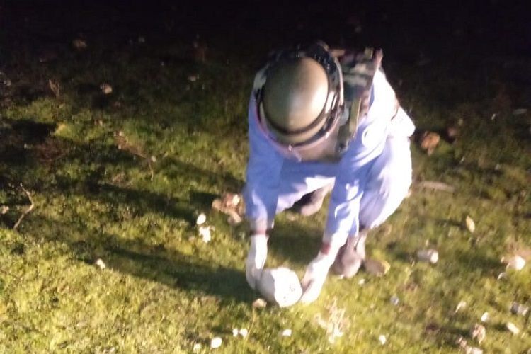 В селе Мухаммади Абшеронского района обнаружена ручная граната – ФОТО