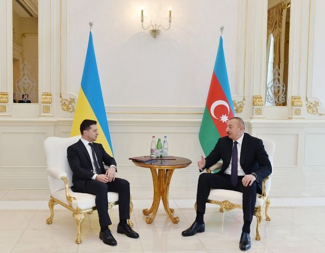 Состоялась встреча президентов Азербайджана и Украины в расширенном составе - ОБНОВЛЕНО