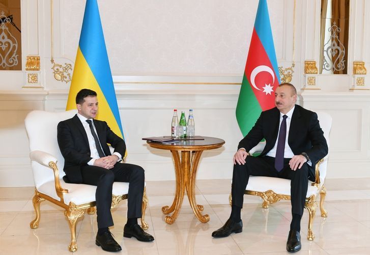 Президенты Азербайджана и Украины выступили с заявлениями для печати - ОБНОВЛЕНО