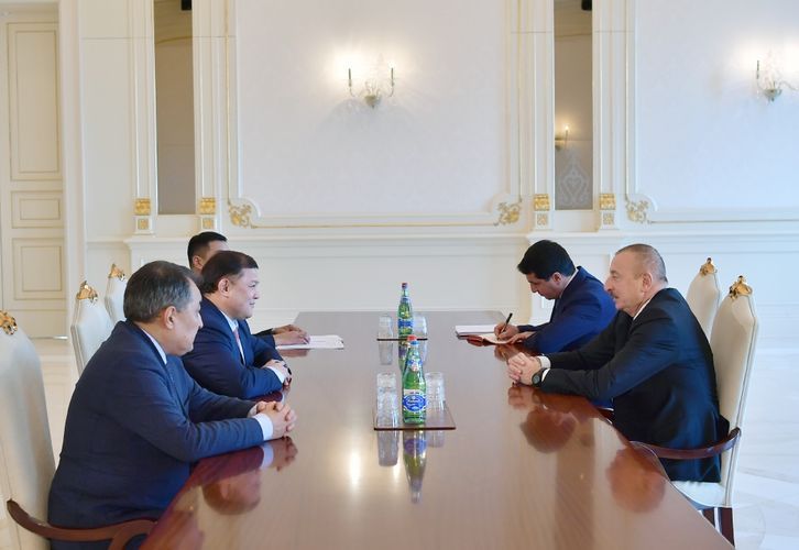 Президент Азербайджана принял председателя парламента Кыргызстана - ОБНОВЛЕНО