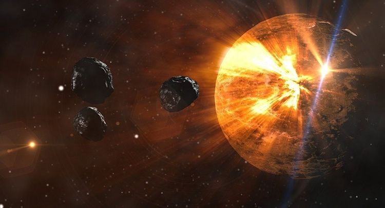 Two huge Asteroids each capable of destroying entire city heading towards earth