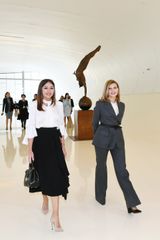 Yelena Zelenskaya Heydər Əliyev Mərkəzi ilə tanış olub  - YENİLƏNİB