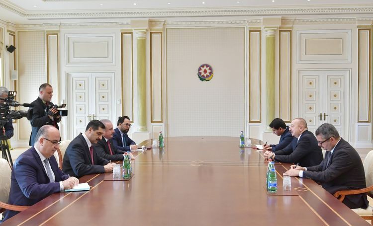 Президент Ильхам Алиев принял председателя Великого национального собрания Турции - ОБНОВЛЕНО