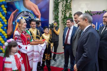 Bakıda Ukrayna Ticarət Evi açılıb - FOTO