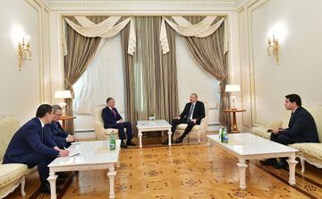 Prezident İlham Əliyev Qazaxıstan Parlamenti Məclisinin Sədrini qəbul edib - YENİLƏNİB