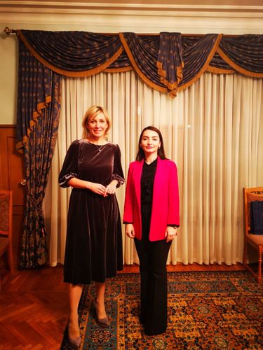Consultations held between Maria Zakharova and Leyla Abdullayeva in Russia