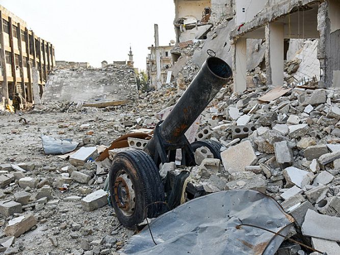 Сирийский Идлиб подвергся бомбовой атаке, 13 жертв