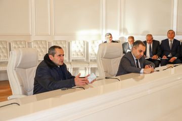 Saleh Məmmədov Gəncədə vətəndaşları qəbul edib