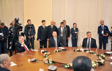 Prezident İlham Əliyev Sankt-Peterburqda MDB dövlət başçılarının qeyri-rəsmi görüşündə iştirak edib - YENİLƏNİB