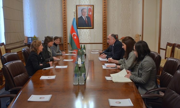Foreign Minister received  head of ICRC Delegation in Azerbaijan. 