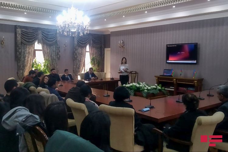 Tbilisidə Azərbaycan dilinə həsr edilmiş “Ana dilim” layihəsinin təqdimatı keçirilib - FOTO