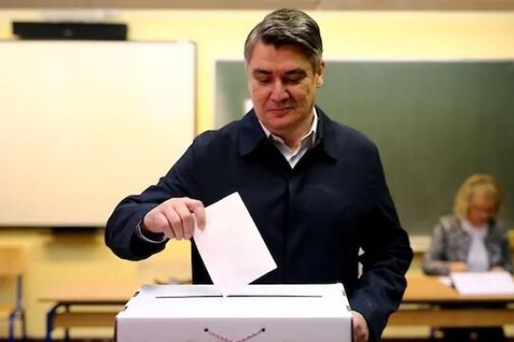 Xorvatiyada prezident seçkilərinə müxalifətin namizədi liderlik edir