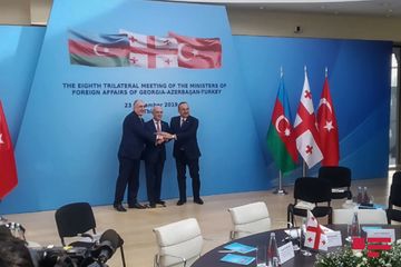  Tbilisidə Azərbaycan, Türkiyə və Gürcüstan XİN başçılarının görüşü keçirilib - YENİLƏNİB