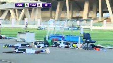 Tanzaniya kubokunda arılar stadiona hücum çəkib, oyun dayandırılıb - FOTOSESSİYA