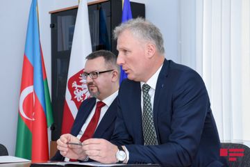 Polşa səfirliyi "Şərq Tərəfdaşlığı"nın 10 illiyinə həsr olunmuş tədbir keçirib - FOTO