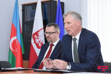 Polşa səfirliyi "Şərq Tərəfdaşlığı"nın 10 illiyinə həsr olunmuş tədbir keçirib - FOTO