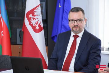 Polşa səfirliyi "Şərq Tərəfdaşlığı"nın 10 illiyinə həsr olunmuş tədbir keçirib - FOTO