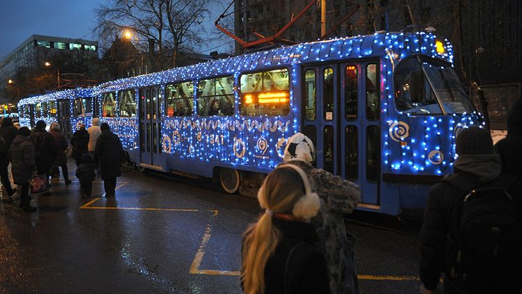 Moscow public transport will be free of charge on New Year’s night