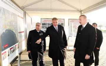 İlham Əliyev Bakı Ağ Şəhərdə mərkəzi bulvar küçəsinin açılışında iştirak edib - YENİLƏNİB