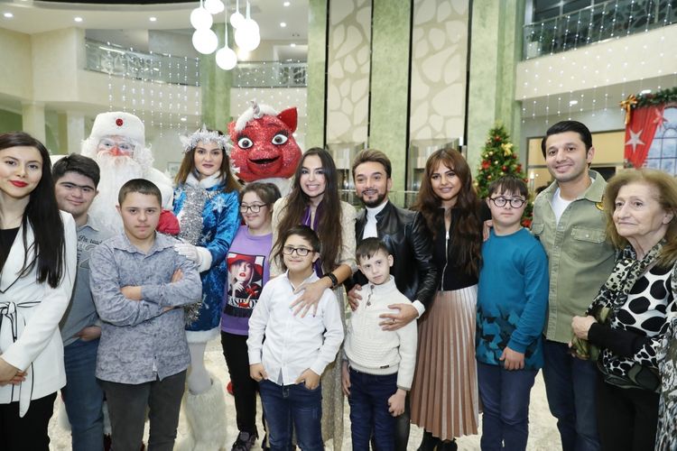 Vice-President of Heydar Aliyev Foundation Leyla Aliyeva attends festivities for children with down syndrome - PHOTO