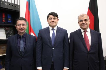 Almaniyada Azərbaycan evinin açılışı olub