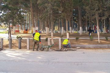 Xırdalanın yol infrastrukturu yenilənir