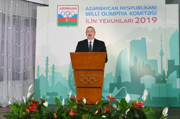 Azərbaycan Prezidenti İlham Əliyev 2019-cu ilin idman yekunlarına həsr olunan mərasimdə iştirak edib - YENİLƏNİB