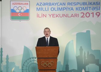 Azərbaycan Prezidenti İlham Əliyev 2019-cu ilin idman yekunlarına həsr olunan mərasimdə iştirak edib - YENİLƏNİB