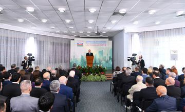 Azərbaycan Prezidenti İlham Əliyev 2019-cu ilin idman yekunlarına həsr olunan mərasimdə iştirak edib - YENİLƏNİB