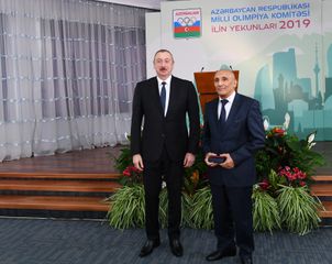 Azərbaycan Prezidenti İlham Əliyev 2019-cu ilin idman yekunlarına həsr olunan mərasimdə iştirak edib - YENİLƏNİB