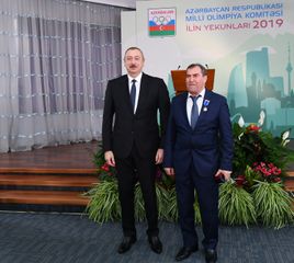 Azərbaycan Prezidenti İlham Əliyev 2019-cu ilin idman yekunlarına həsr olunan mərasimdə iştirak edib - YENİLƏNİB
