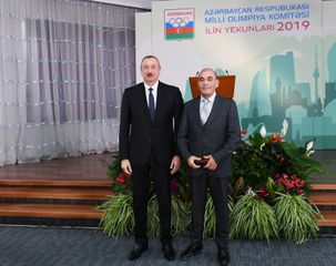 Azərbaycan Prezidenti İlham Əliyev 2019-cu ilin idman yekunlarına həsr olunan mərasimdə iştirak edib - YENİLƏNİB