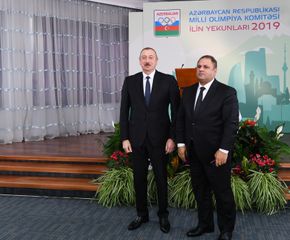 Azərbaycan Prezidenti İlham Əliyev 2019-cu ilin idman yekunlarına həsr olunan mərasimdə iştirak edib - YENİLƏNİB