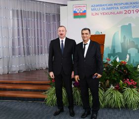 Azərbaycan Prezidenti İlham Əliyev 2019-cu ilin idman yekunlarına həsr olunan mərasimdə iştirak edib - YENİLƏNİB
