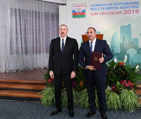 Azərbaycan Prezidenti İlham Əliyev 2019-cu ilin idman yekunlarına həsr olunan mərasimdə iştirak edib - YENİLƏNİB