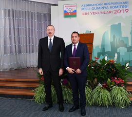 Azərbaycan Prezidenti İlham Əliyev 2019-cu ilin idman yekunlarına həsr olunan mərasimdə iştirak edib - YENİLƏNİB