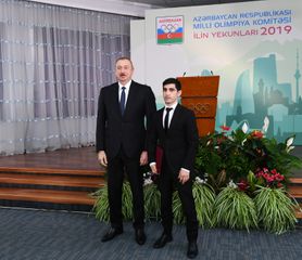 Azərbaycan Prezidenti İlham Əliyev 2019-cu ilin idman yekunlarına həsr olunan mərasimdə iştirak edib - YENİLƏNİB