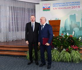 Azərbaycan Prezidenti İlham Əliyev 2019-cu ilin idman yekunlarına həsr olunan mərasimdə iştirak edib - YENİLƏNİB
