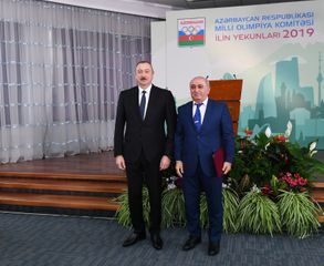 Azərbaycan Prezidenti İlham Əliyev 2019-cu ilin idman yekunlarına həsr olunan mərasimdə iştirak edib - YENİLƏNİB