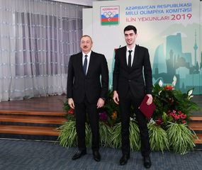 Azərbaycan Prezidenti İlham Əliyev 2019-cu ilin idman yekunlarına həsr olunan mərasimdə iştirak edib - YENİLƏNİB