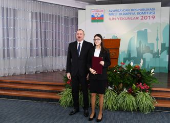 Azərbaycan Prezidenti İlham Əliyev 2019-cu ilin idman yekunlarına həsr olunan mərasimdə iştirak edib - YENİLƏNİB