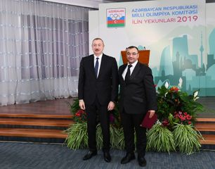 Azərbaycan Prezidenti İlham Əliyev 2019-cu ilin idman yekunlarına həsr olunan mərasimdə iştirak edib - YENİLƏNİB